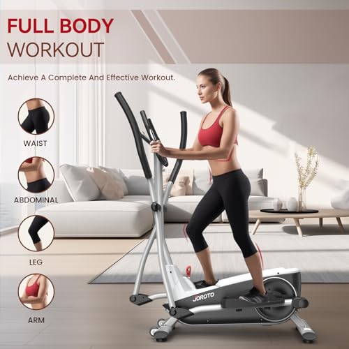 JOROTO Cross Trainer Elliptical Machine with 8 Resistance Levels