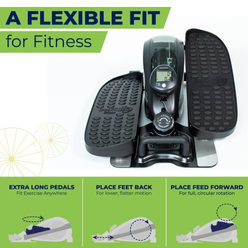 Compact DeskCycle Ellipse Seated Under Desk Elliptical Machine