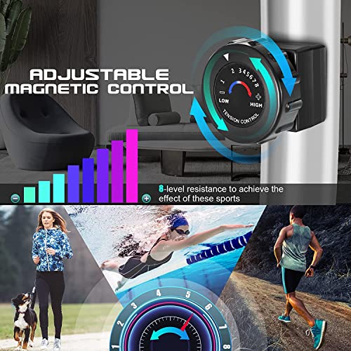ANCHEER Elliptical Cross Trainer with Pulse Rate Grips