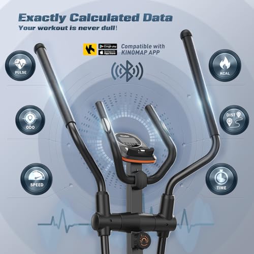 Niceday Elliptical Exercise Machine, Hyper-Quiet Magnetic System