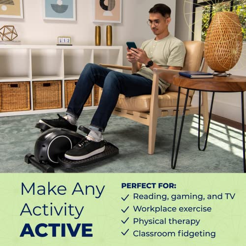 Compact DeskCycle Ellipse Seated Under Desk Elliptical Machine