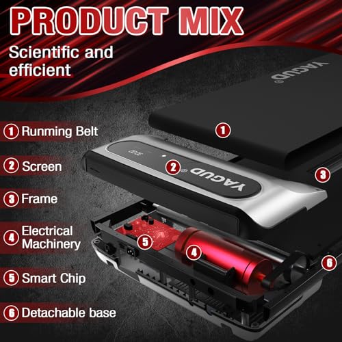 Yagud Under Desk Treadmill - Portable Walking Machine