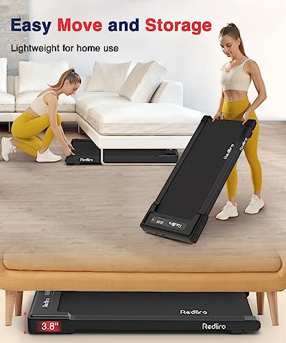 Redliro Walking Pad Treadmill Portable Mini with Bluetooth