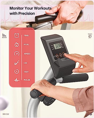 YOSUDA 350LB Weight Capacity Recumbent Bike with Comfort Seat