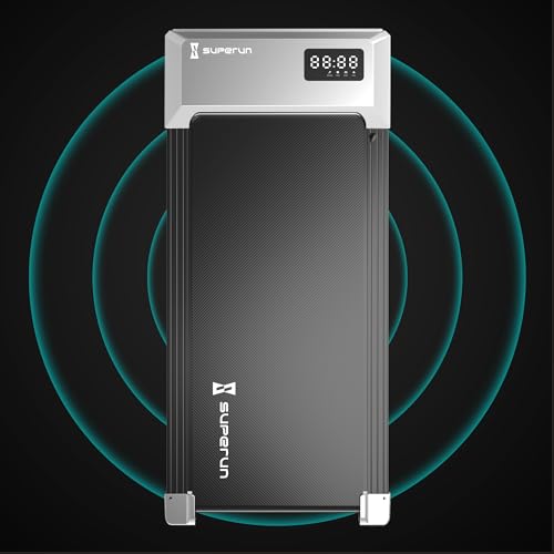 SupeRun 2024 Walking Pad Treadmill, 2-in-1 Portable - 300 lbs