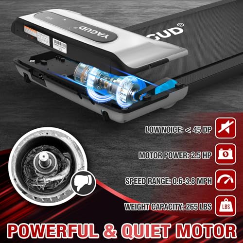 Yagud Under Desk Treadmill - Portable Walking Machine