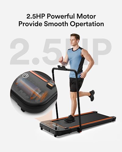 UREVO 2 in 1 Under Desk Electric Treadmill