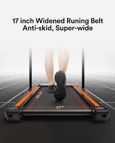UREVO 2 in 1 Under Desk Electric Treadmill