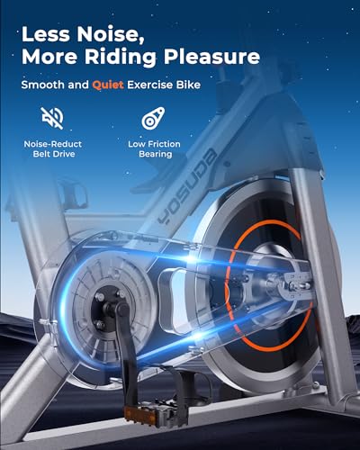 YOSUDA Indoor Cycling Bike - 2023 Version with iPad Mount