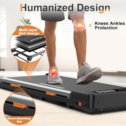 Elseluck Under Desk Treadmill with Remote Control