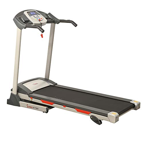 Sunny Health & Fitness Treadmill, Motorized Running Machine