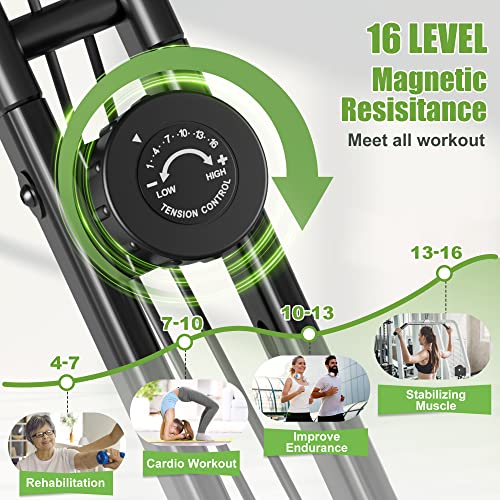 Caromix Folding Exercise Bike - 4 in 1