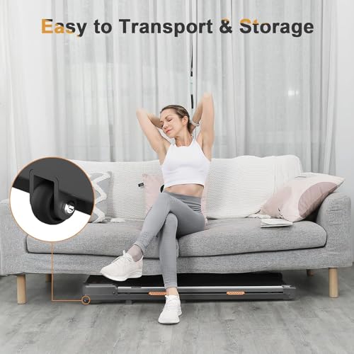 Elseluck Under Desk Treadmill with Remote Control