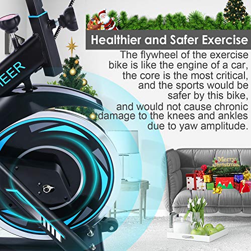 ANCHEER Indoor Cycling Bike with Heart Rate Monitor
