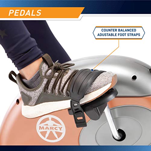 Marcy Recumbent Bike with Resistance ME-709