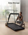 UREVO Auto Incline Walking Pad Treadmill with APP Control