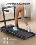 UREVO Auto Incline Walking Pad Treadmill with APP Control