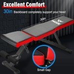 WOZE Adjustable Weight Bench for Full Body Strength Training