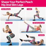 WALITO Fabric Loop Resistance Bands for Legs and Butt