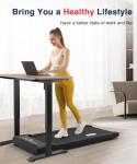 Redliro Walking Pad Treadmill Portable Mini with Bluetooth