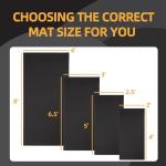 BalanceFrom High Density Exercise Equipment Mat, 1/4" Thick