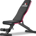 LINODI Adjustable Weight Bench for Full Body Workout