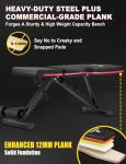 LINODI Adjustable Weight Bench for Full Body Workout