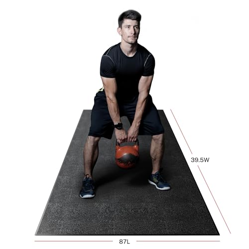 UMAY Fitness Home Gym 5 mm Exercise Equipment Mat