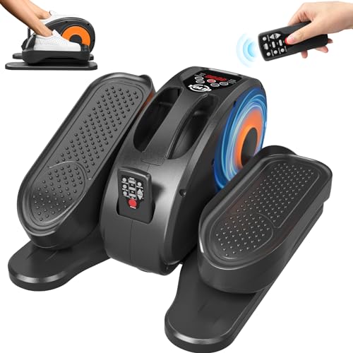Portable Under Desk Elliptical for Seniors - Seated Leg Exerciser