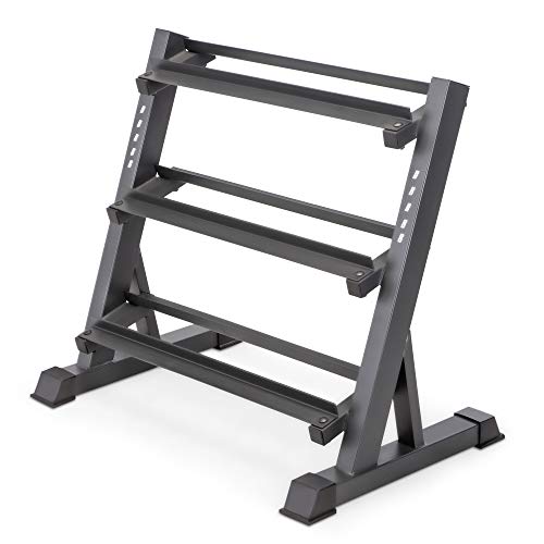 Marcy 3-Tier Dumbbell Rack Weight Storage Organizer