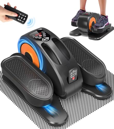 Portable Under Desk Elliptical for Seniors - Seated Leg Exerciser
