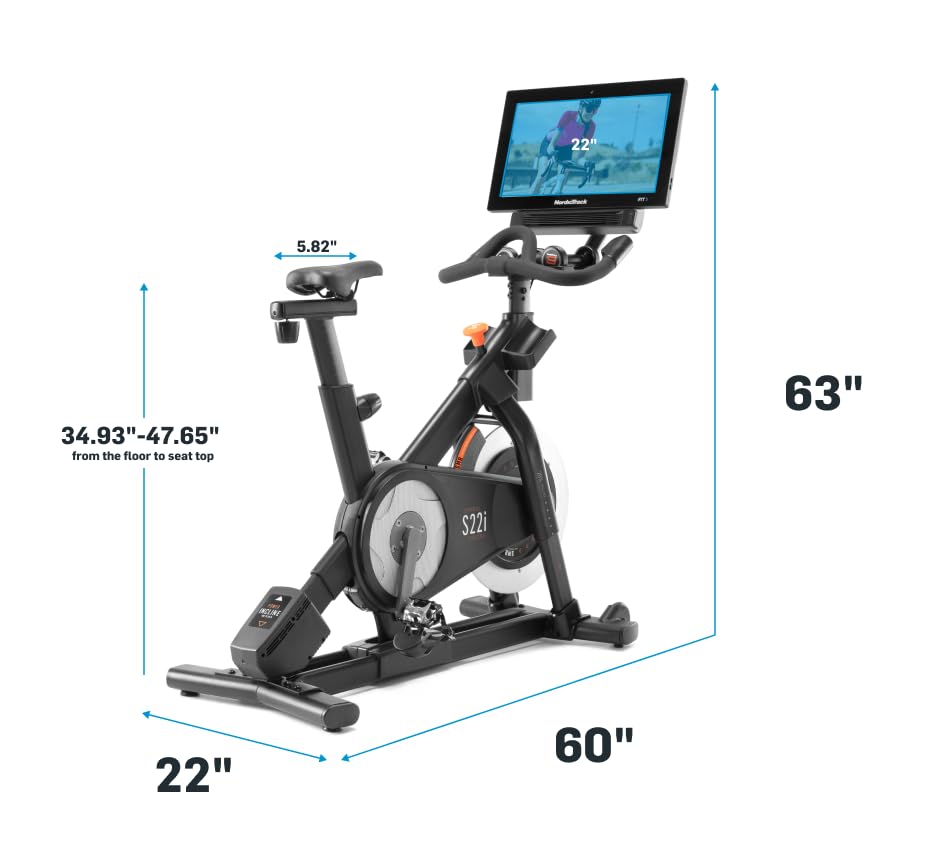 NordicTrack S22i Studio Cycle with 30-Day iFIT Family Membership