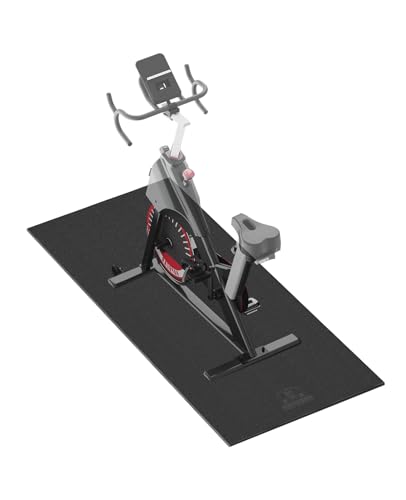 HAPBEAR Exercise Equipment Mat: Hardwood Floor Protection & Gym Fitness Pad