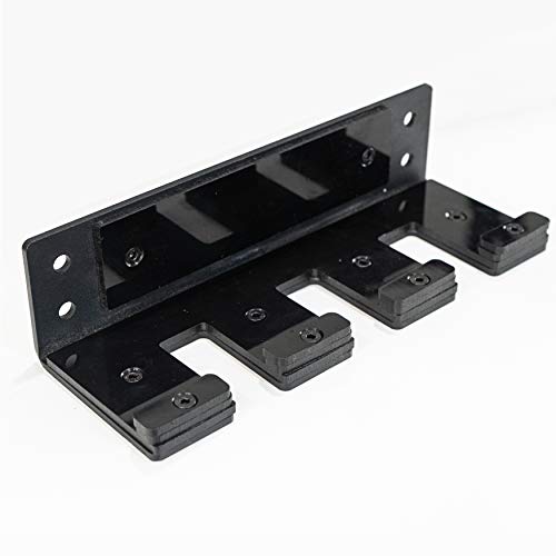 Wall-Mounted Olympic Barbell Storage Rack for Home Gym