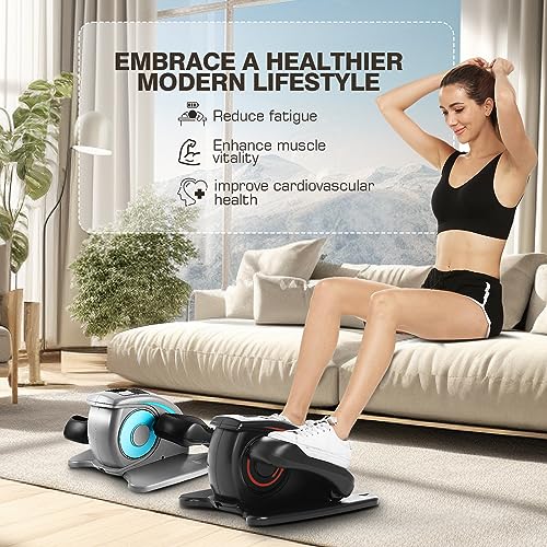 ANCHEER Under Desk Elliptical Machine for Seniors