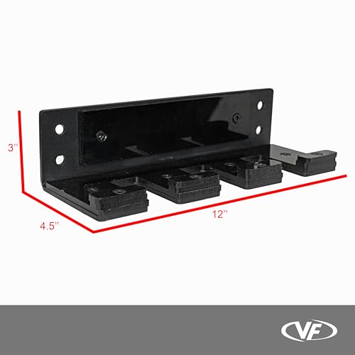 Wall-Mounted Olympic Barbell Storage Rack for Home Gym