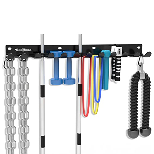 Multi-Purpose Heavy Duty Gym Storage Wall Rack