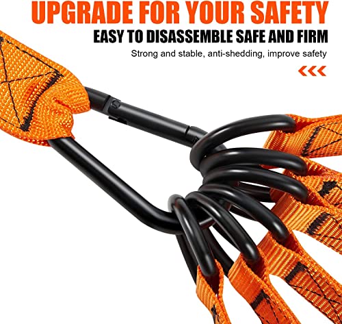 300lbs Heavy Resistance Bands with Handles and Door Anchor