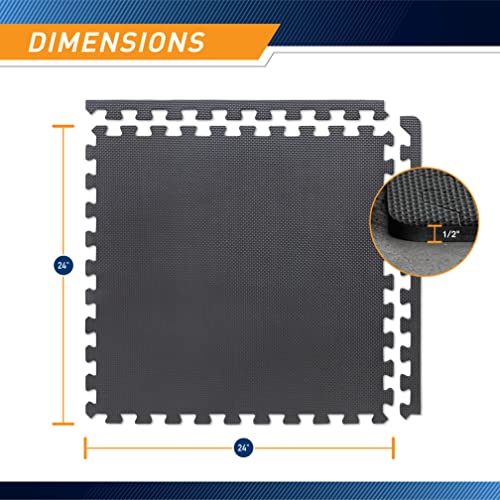 Waterproof Interlocking Flooring Mat for Home Gym Equipment