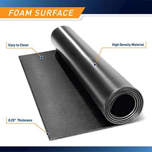 Marcy Gym Equipment Mat for Treadmills, Bikes, Accessories