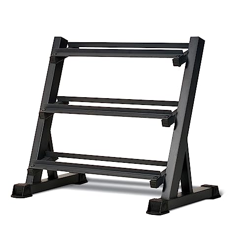 Marcy 3-Tier Dumbbell Rack Weight Storage Organizer
