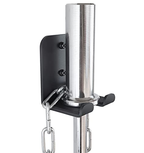 Alvade Wall Mount Barbell Holder for Space-Saving Gym