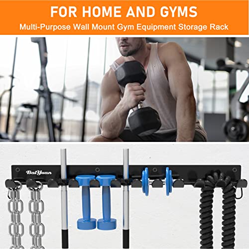 Multi-Purpose Heavy Duty Gym Storage Wall Rack
