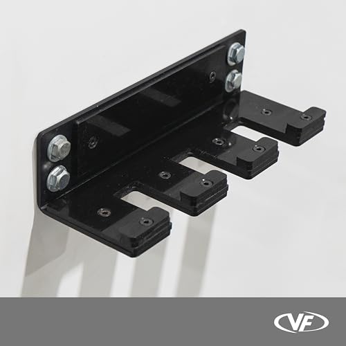 Wall-Mounted Olympic Barbell Storage Rack for Home Gym