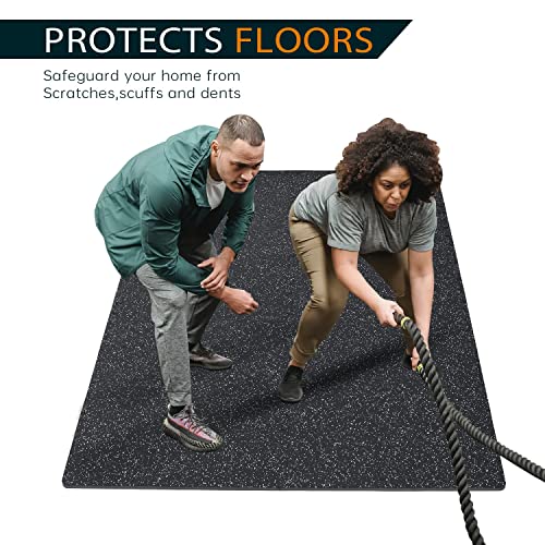 12 Piece Interlocking Puzzle Floor Tiles for Home Gym