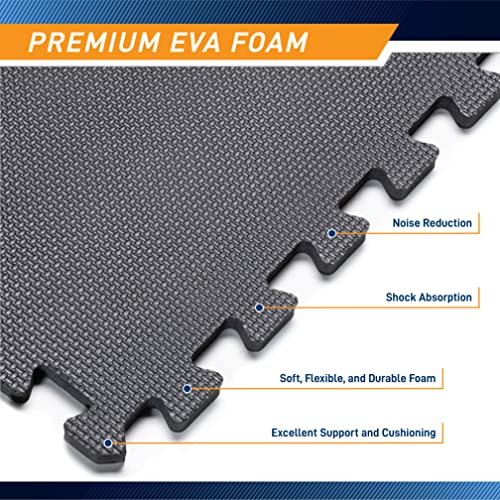 Waterproof Interlocking Flooring Mat for Home Gym Equipment