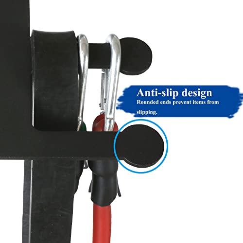 Gym Equipment Organizer for Resistance Bands and Jump Ropes