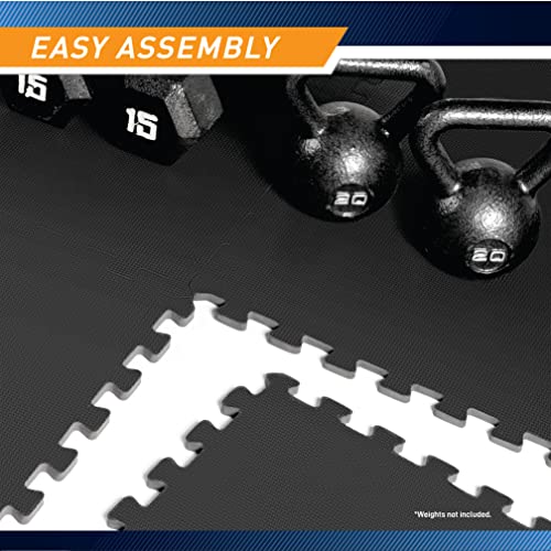 Waterproof Interlocking Flooring Mat for Home Gym Equipment
