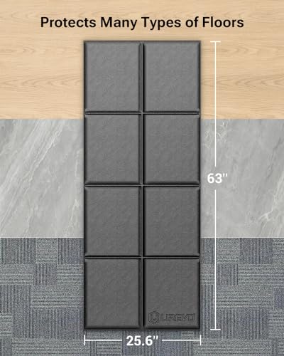 Foldable Treadmill and Exercise Bike Waterproof Mat