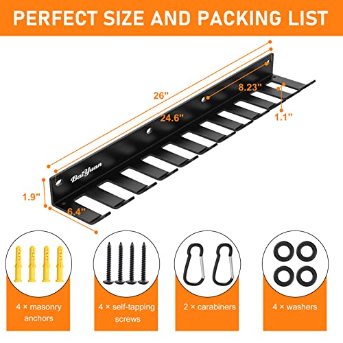 Multi-Purpose Heavy Duty Gym Storage Wall Rack